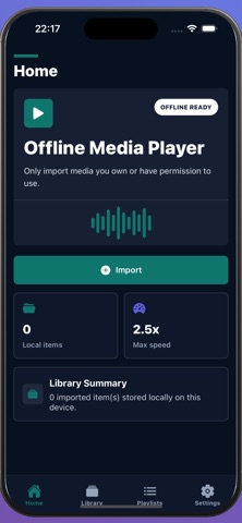 Offline Video & Audio Player screenshot