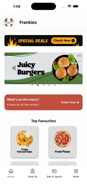 Frankies Fish n Chips Pizzeria screenshot 1