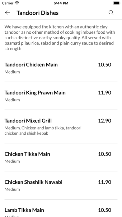 Jaipur Indian Restaurant Colne Screenshot