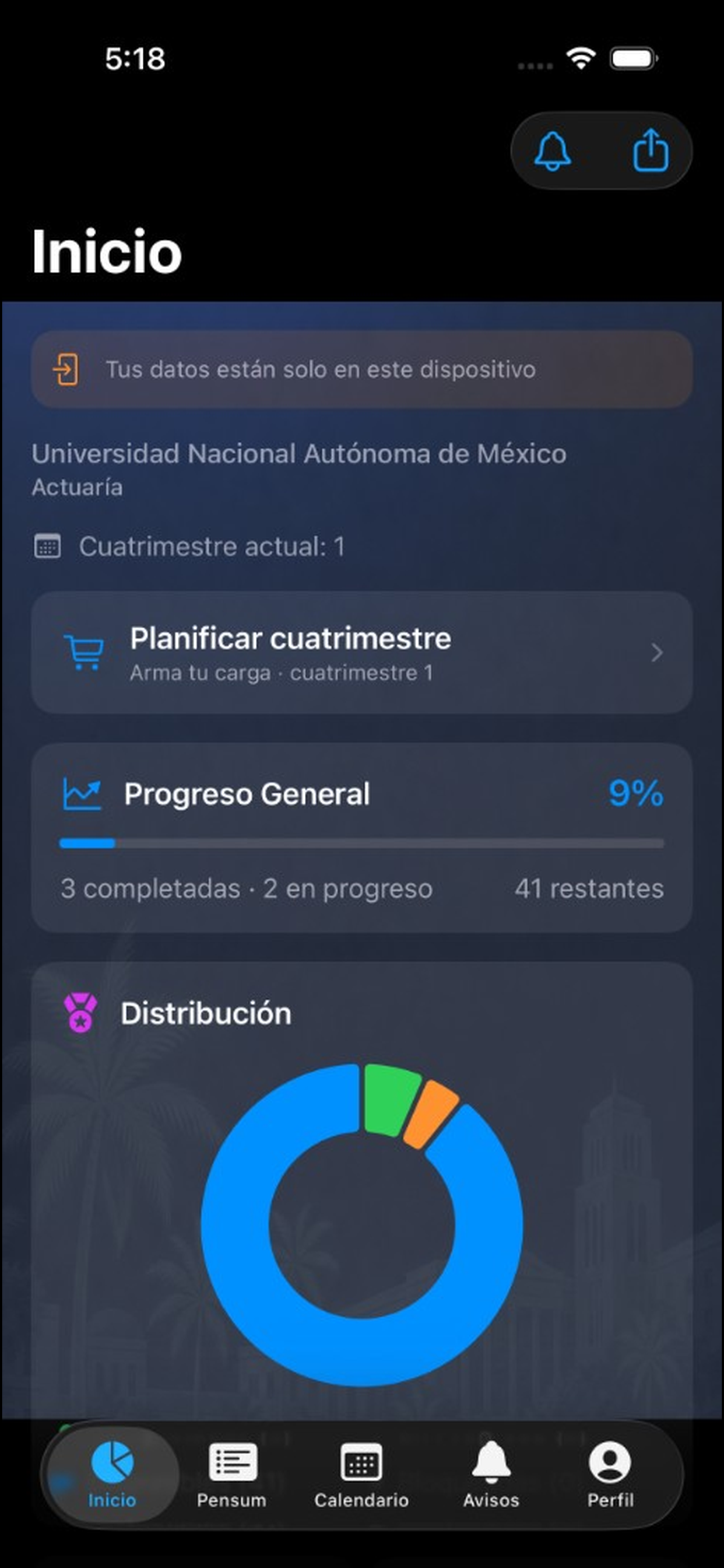 PensumMX: Malla curricular screenshot 3