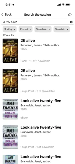 Forsyth County Public Library screenshot 3