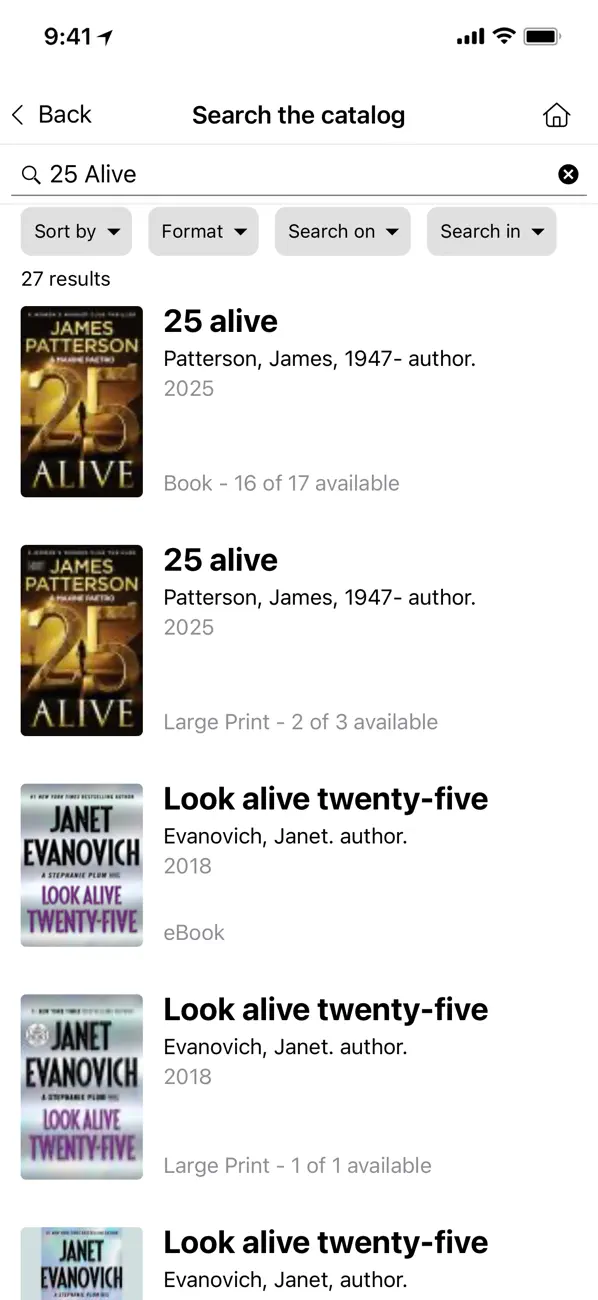 Screenshot #3 pour Forsyth County Public Library