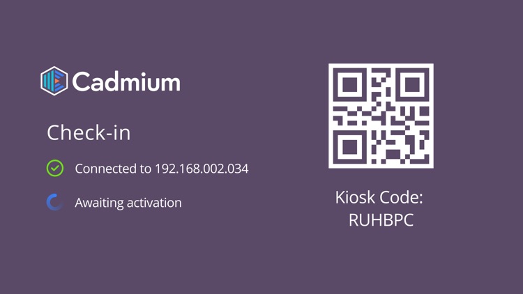 Cadmium Check-in