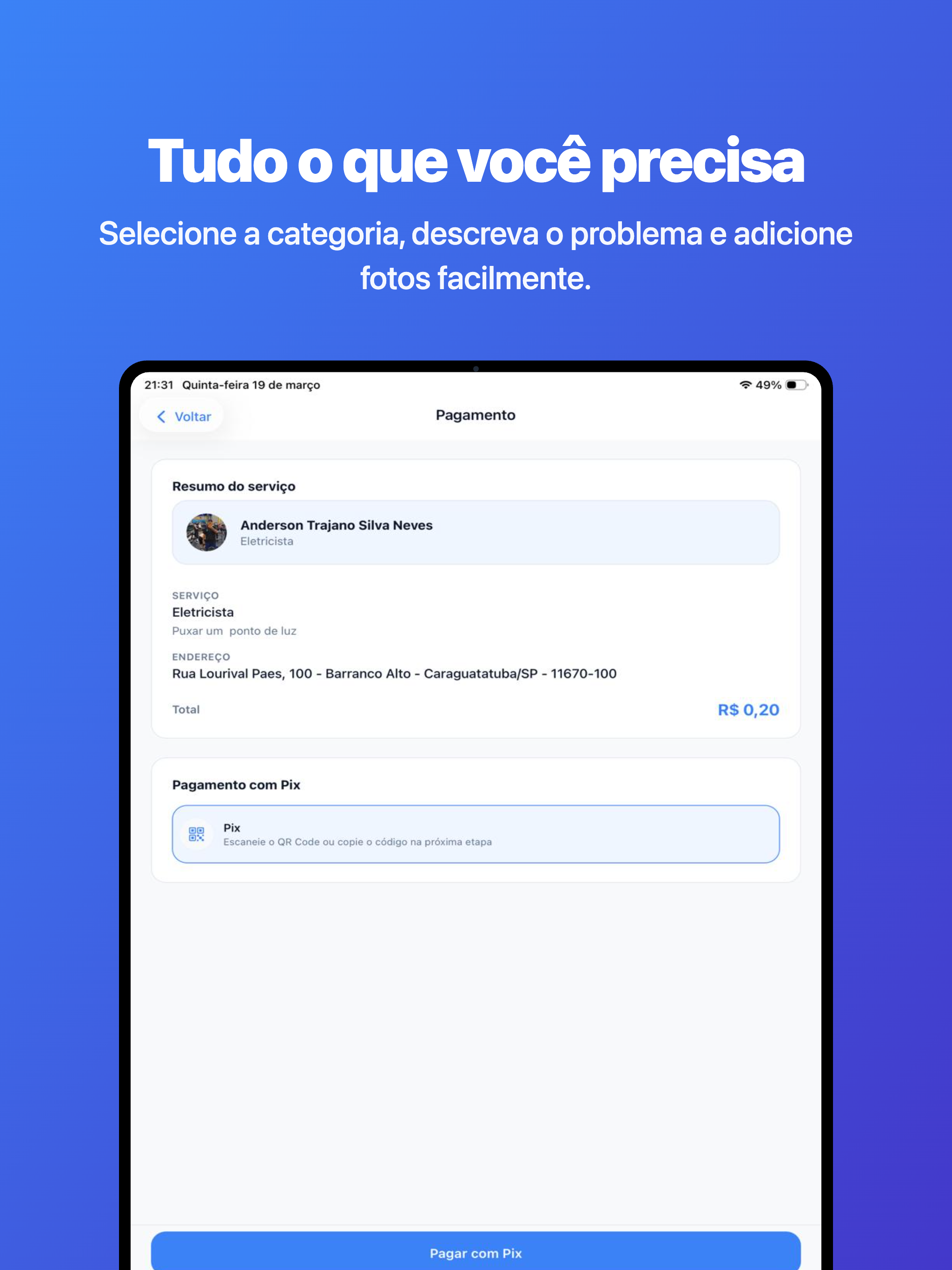 iService: Serviços para você