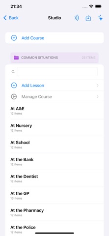 English21 iPhone screenshot