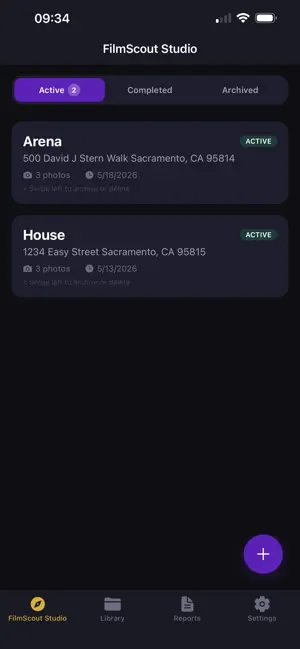 FilmScout Studio screenshot 1