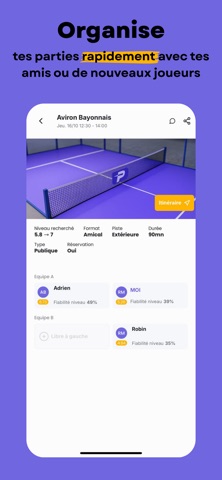 PISTA : Joue plus au padel screenshot