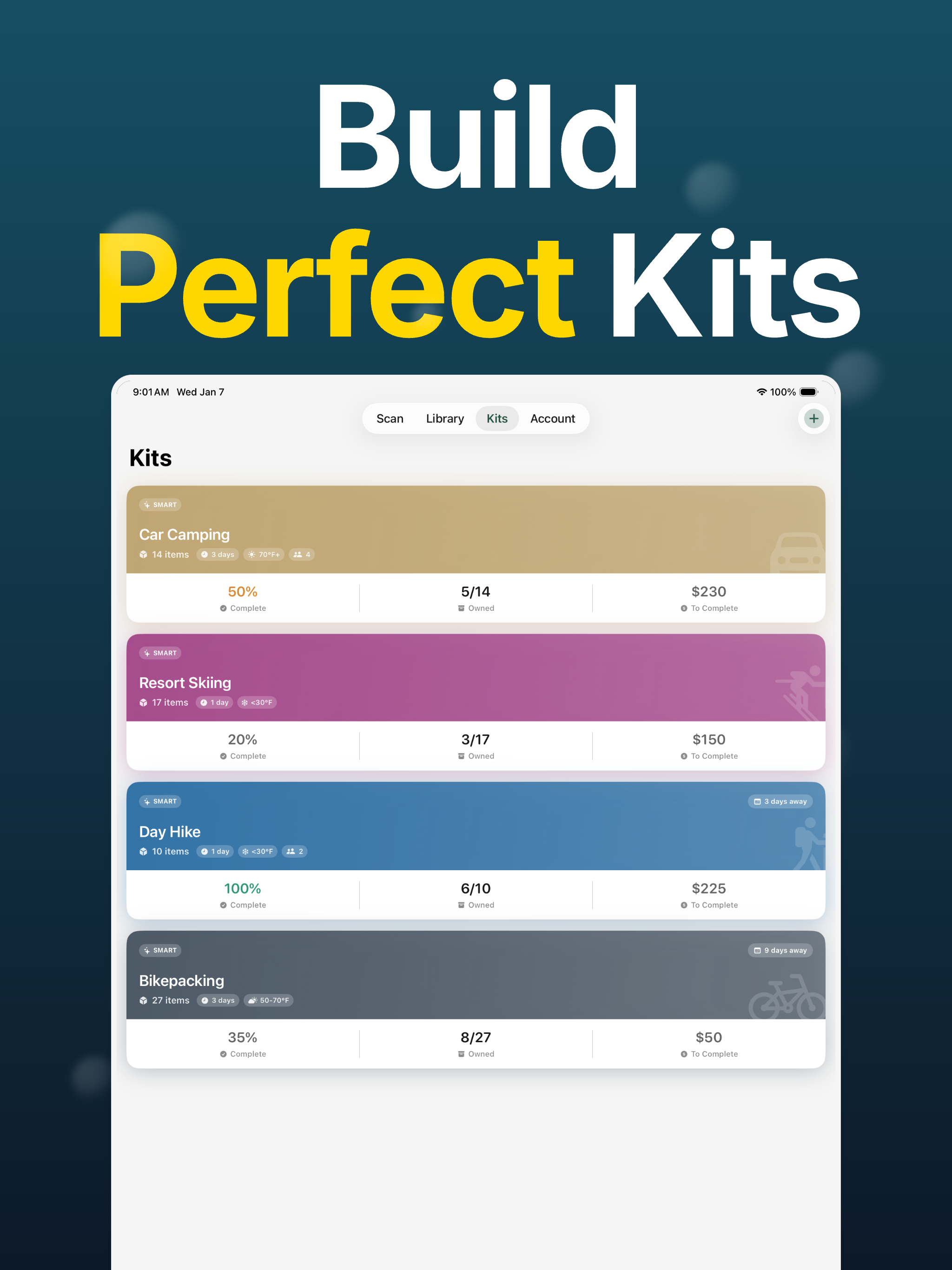 Gearfolio - Outdoor Gear List screenshot 13