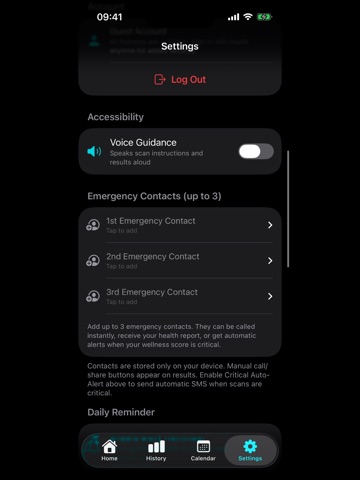 PulseAid iPad screenshot