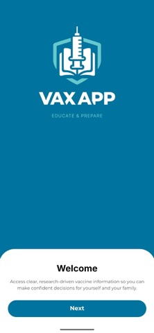 Vax-App Screenshot 1