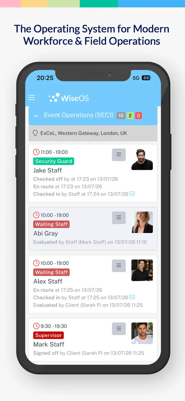 Screenshot #1 pour WiseOS App