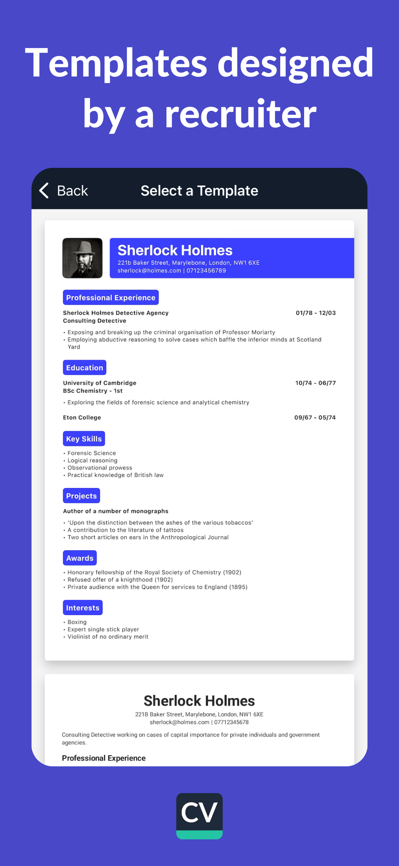 Resume Builder - CV Engineer screenshot 3