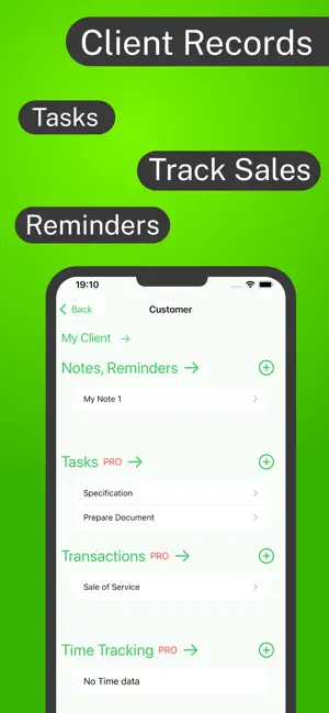 Customer List: Client Records screenshot 3