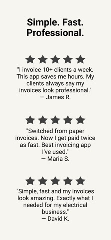 SwiftInvoice: Invoice Maker screenshot