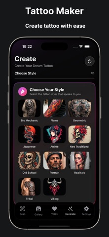 AI Tattoo Design・ Tattoo Dream screenshot