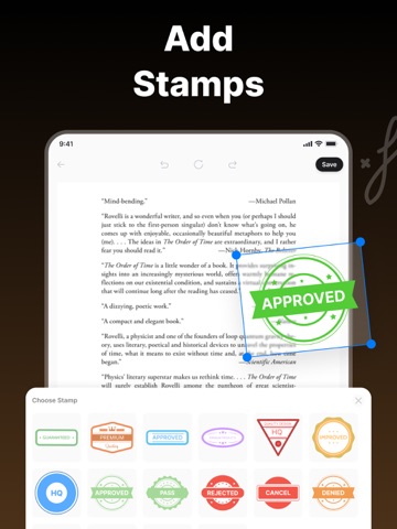 Signature Maker - Sign AI iPad screenshot