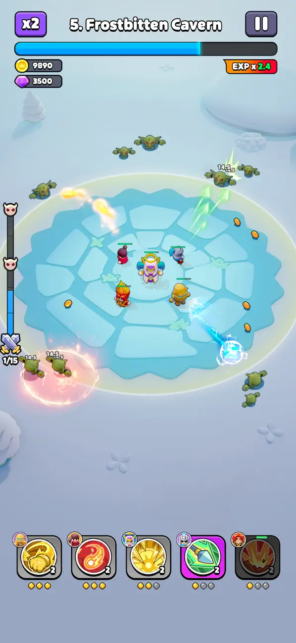 Wittle Defender Hack screenshot 3 - game app interface