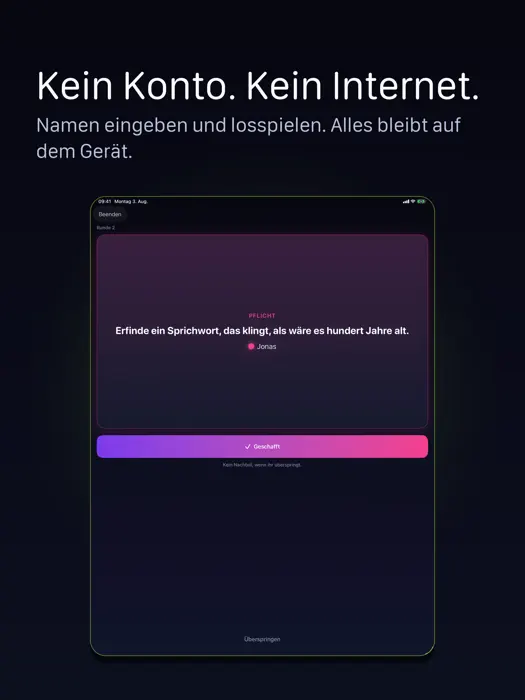 PartyHub — iPad Screenshot 5