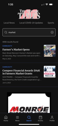 The Monroe Times Screenshot 2 of 4