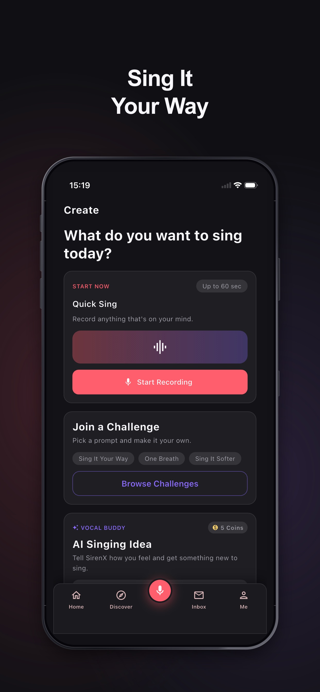 Screenshot 3 of SirenX: Sing & Connect