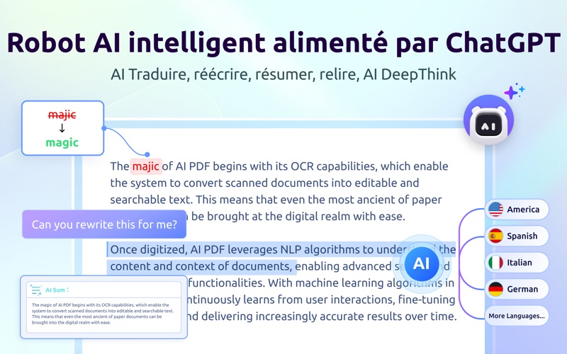 Screenshot #2 pour PDF Reader Pro: Convert & Edit