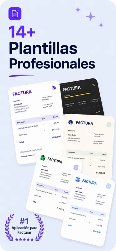 Facturas para Negocio - Bilzz screenshot 3 of 4