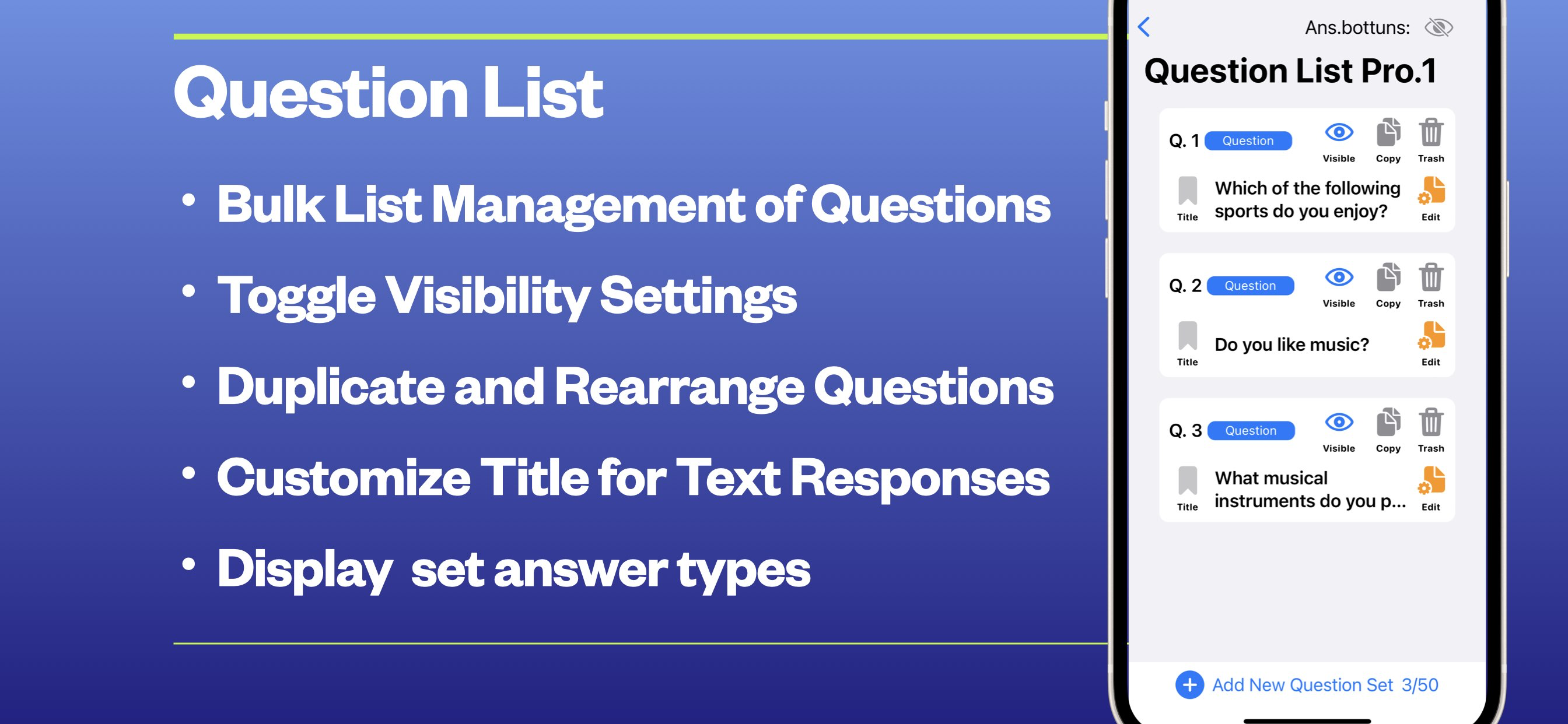 Easy Surveys Tool