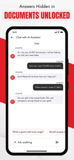 AI PDF Summarizer & Doc Chat screenshot 3