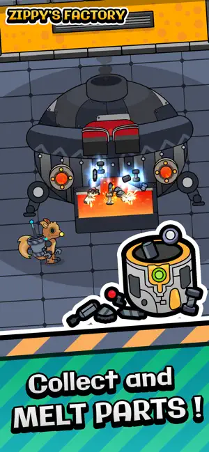 Zippy's Factory - Idle RPG screenshot 2