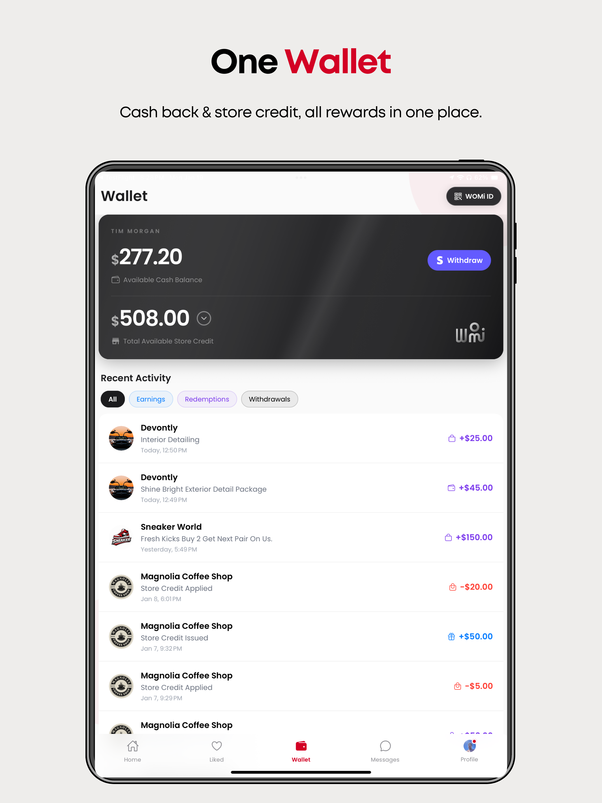 WOMi: Shop, Refer & Earn