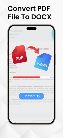 PDF to Word Converter - Docx iPhone screenshot