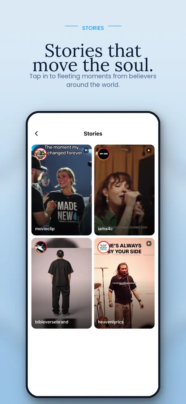 Screenshot #2 pour theWell Christian Social Media