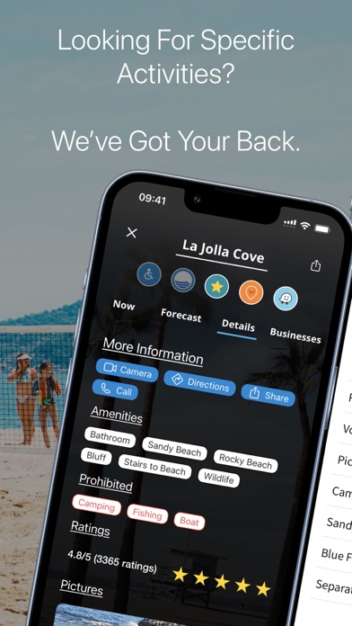 Beaches App Screenshot