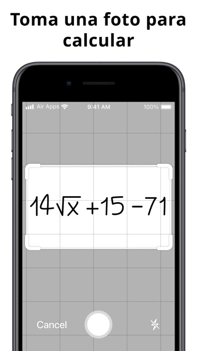 Calculadora Air - Ayuda Tareas screenshot 2