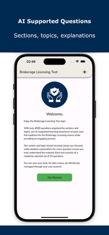 Insurance Brokerage Licence iPhone screenshot