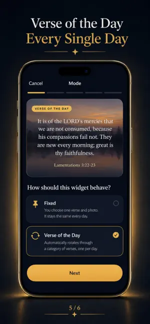 Bible Widget App: Daily Verse screenshot 4