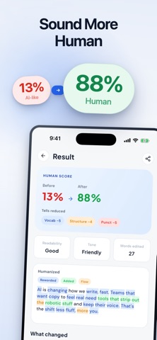 AI Humanizer: Rewrite AI Text Screenshot 4 of 8