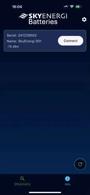 SkyEnergi BMS screenshot 1