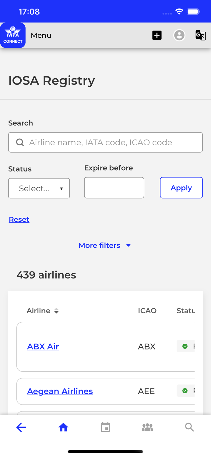 IATA Connect