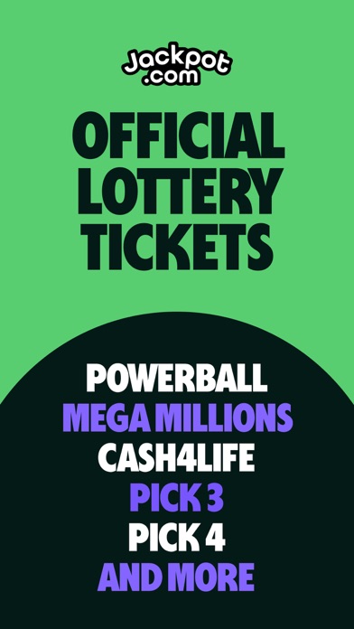 Jackpot Lottery App Screenshot