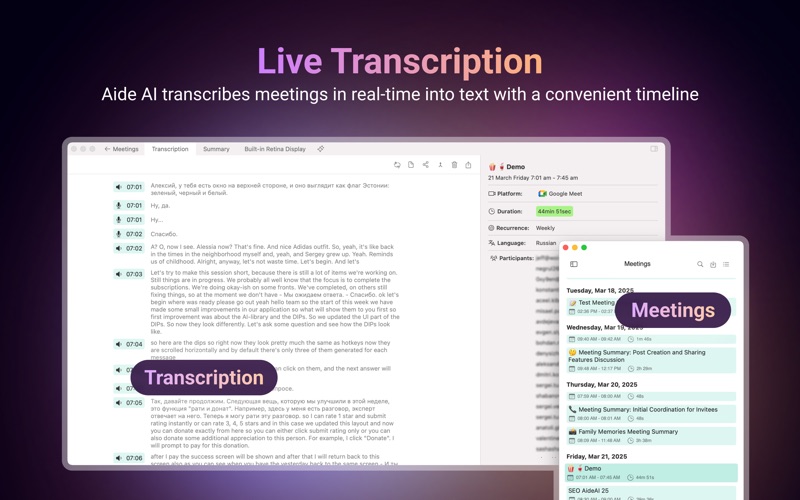 AideAI: Personal AI Assistant iPhone screenshot