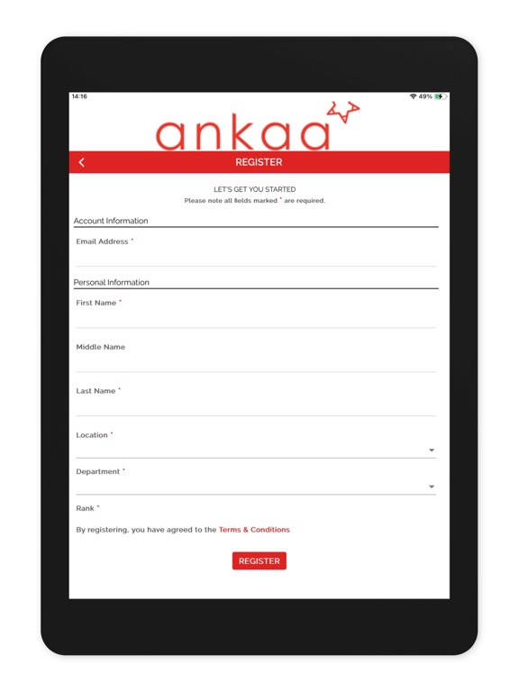 ankaa iPad screenshot