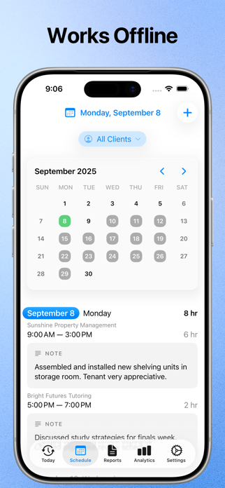 WorkHourly: Hours Tracker Screenshot 4 of 10