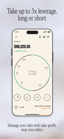 Neverless: Stocks & Crypto screenshot