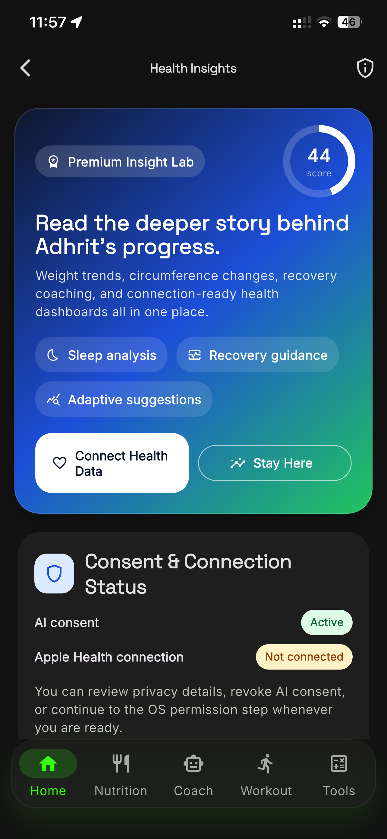 Fitness AI Mentor