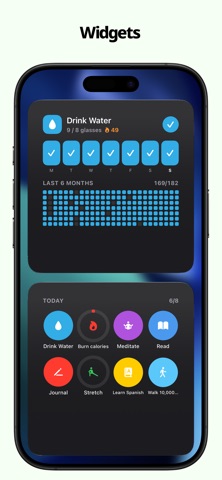 Habit Tracker - Habit Keep iPhone screenshot