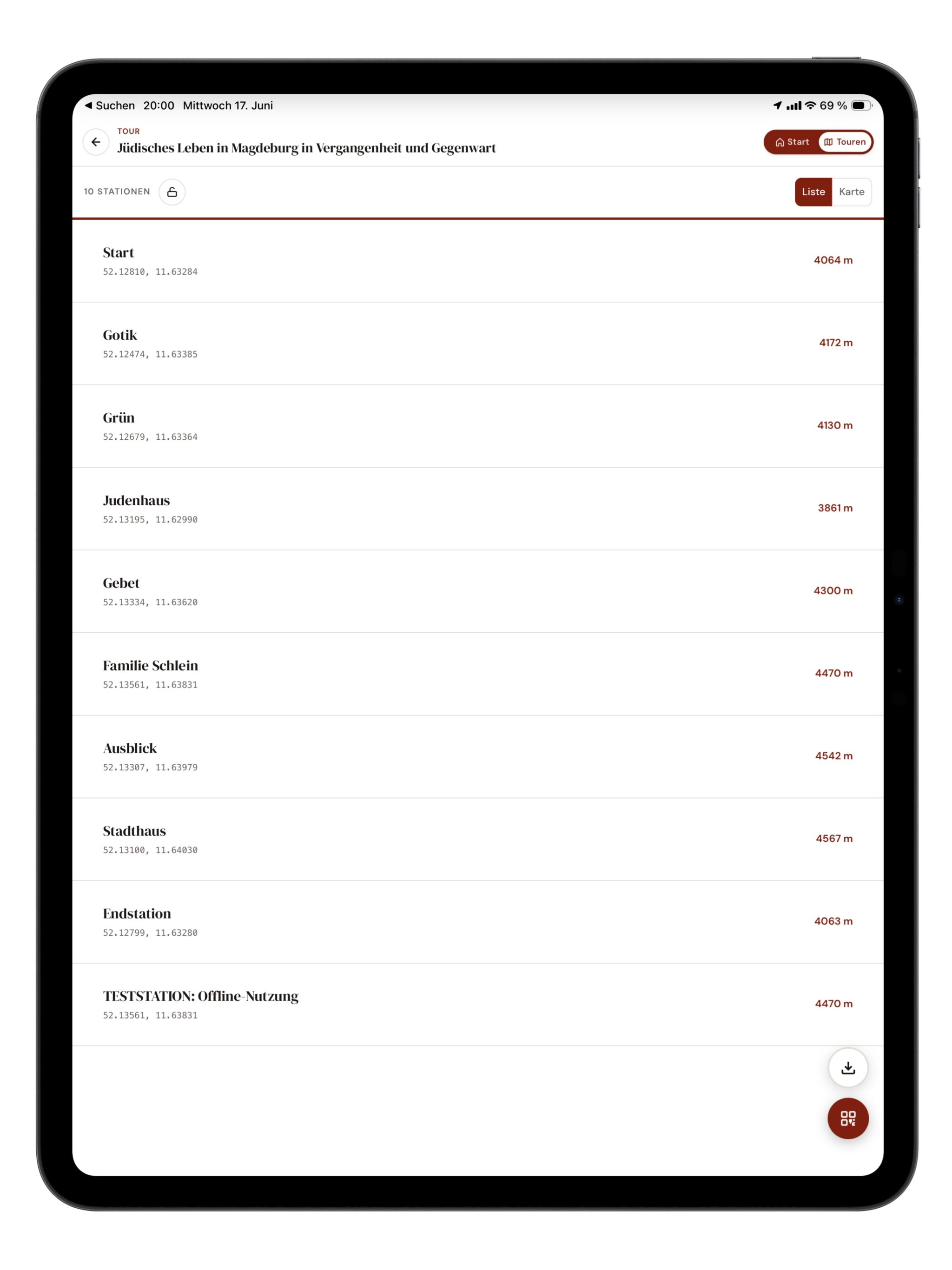 Educaching Geschichte screenshot 8