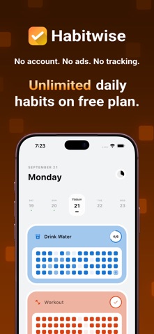 Habit Tracker: Habitwise Screenshot 1 of 9