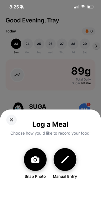 SUGA: Sugar Coach & Tracker Screenshot 8 of 8