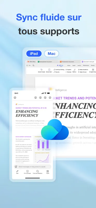 WPS Office-AI Doc,PDF,Tableur screenshot 9 of 9